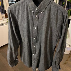Rag & Bone GREY FIT 2 TOMLIN SHIRT - Men's Size Small - $250 MSRP